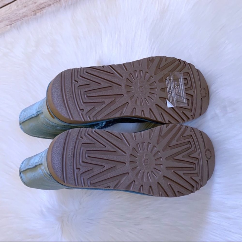 UGG Classic Short II Velvet Atlantic Boots - Picture 7 of 8